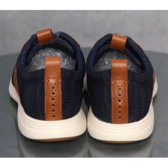 Cole Haan Grand Tour Men\'s Knit Oxfords Casual Shoes Size 8 Blue Tan main image 4